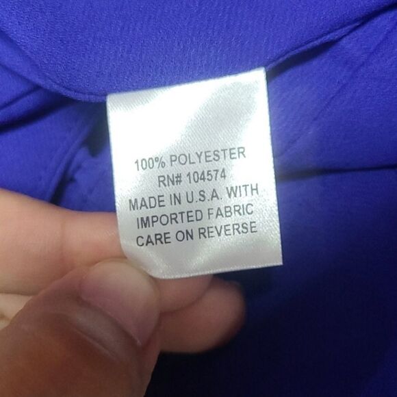 Lisa & Lucy Spring Wrap Hi-low Wrap Ruffle Dress S‎ - Picture 5 of 5